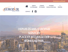 Tablet Screenshot of europairservices.com
